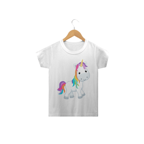 Camiseta Infantil Magia Unicórnio cute