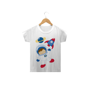 Nome do produtoCamiseta infantil Pequeno Astronauta