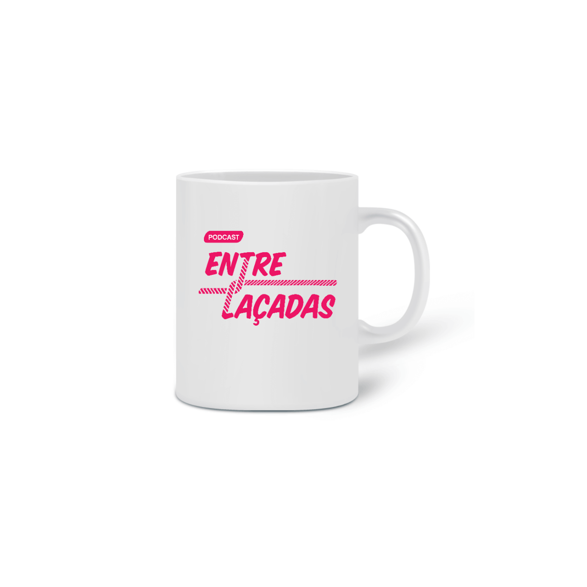 Nome do produto: Entrelaçadas Caneca 