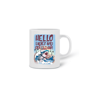 Caneca Max Tubarão | Branca