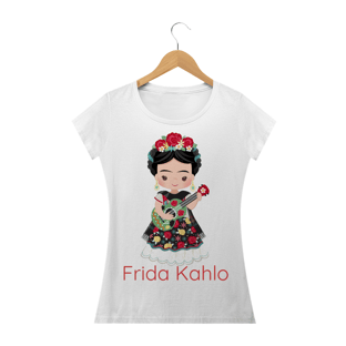Nome do produtoCamiseta Feminina Frida Pintora