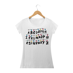 Camiseta feminina Stranger Things 