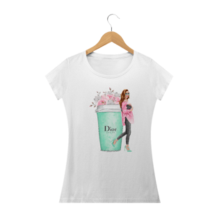 Nome do produtocamiseta feminina flores Dior 