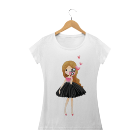 camiseta menina fotógrafa 