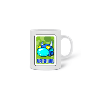 Nome do produto Caneca Sapo Boi Azul