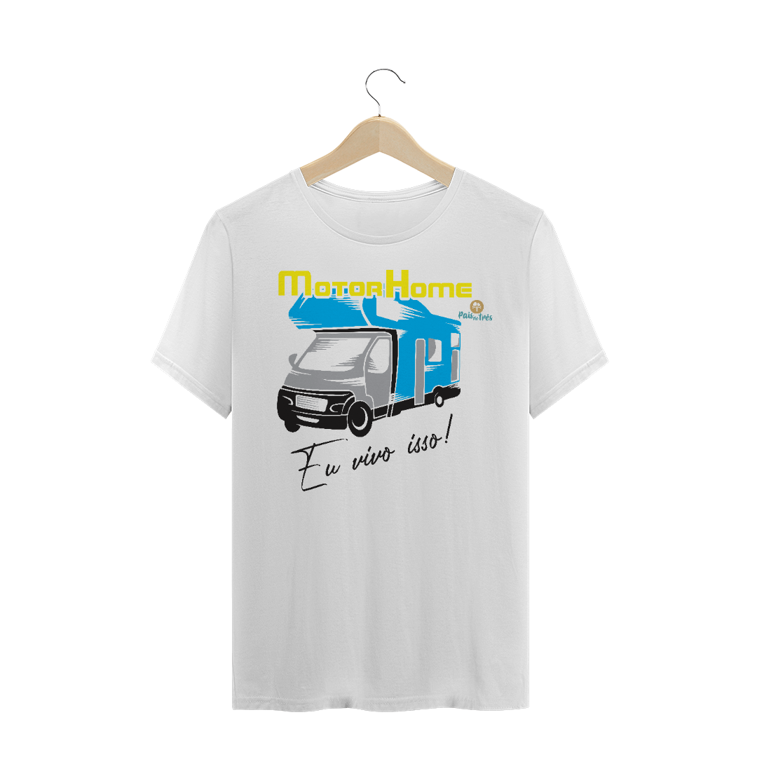 Nome do produto: CAMISETA TRADICIONAL - MOTORHOME EU VIVO ISSO