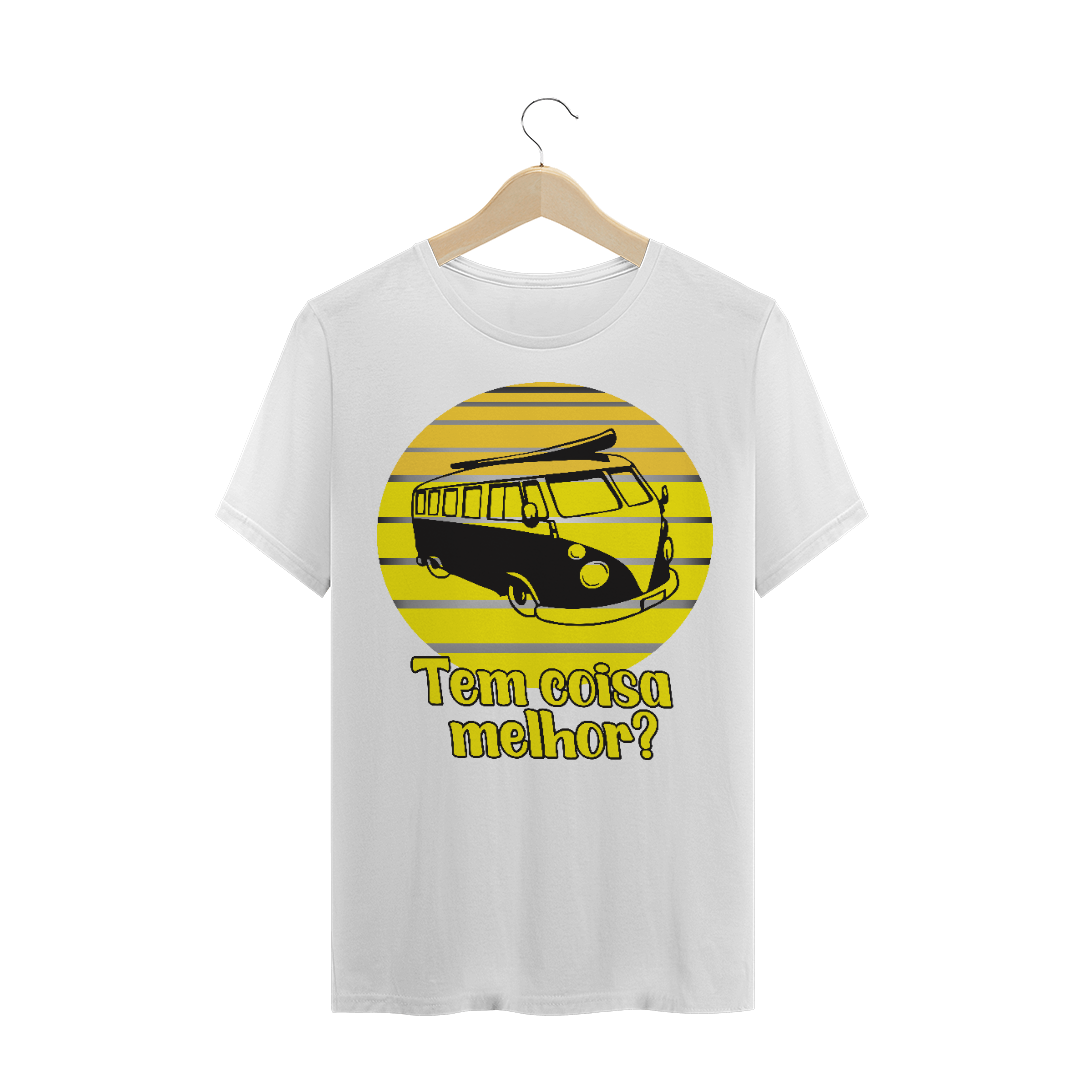 Nome do produto: CAMISETA TRADICIONAL - KOMBI TEM COISA MELHOR?