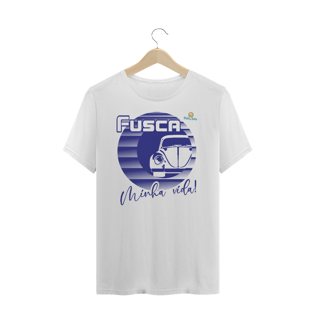 Nome do produto: CAMISETA TRADICIONAL - FUSCA MINHA VIDA