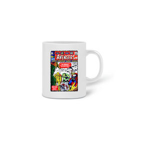 Nome do produto  CANECA AVENGERS HQ
