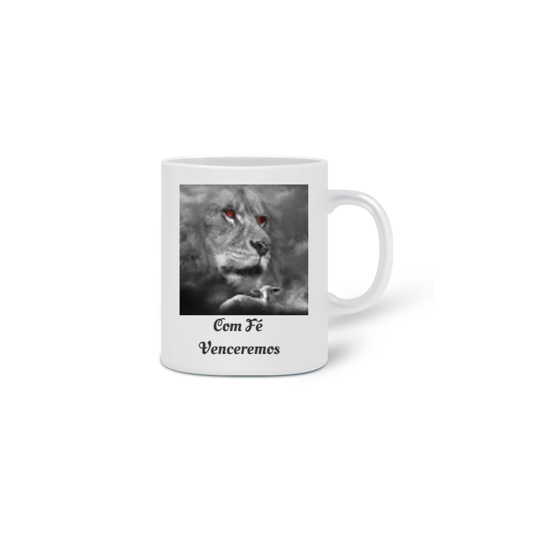 Nome do produto: Caneca Com Fé Venceremos
