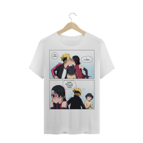 Camiseta Boruto e Sarada