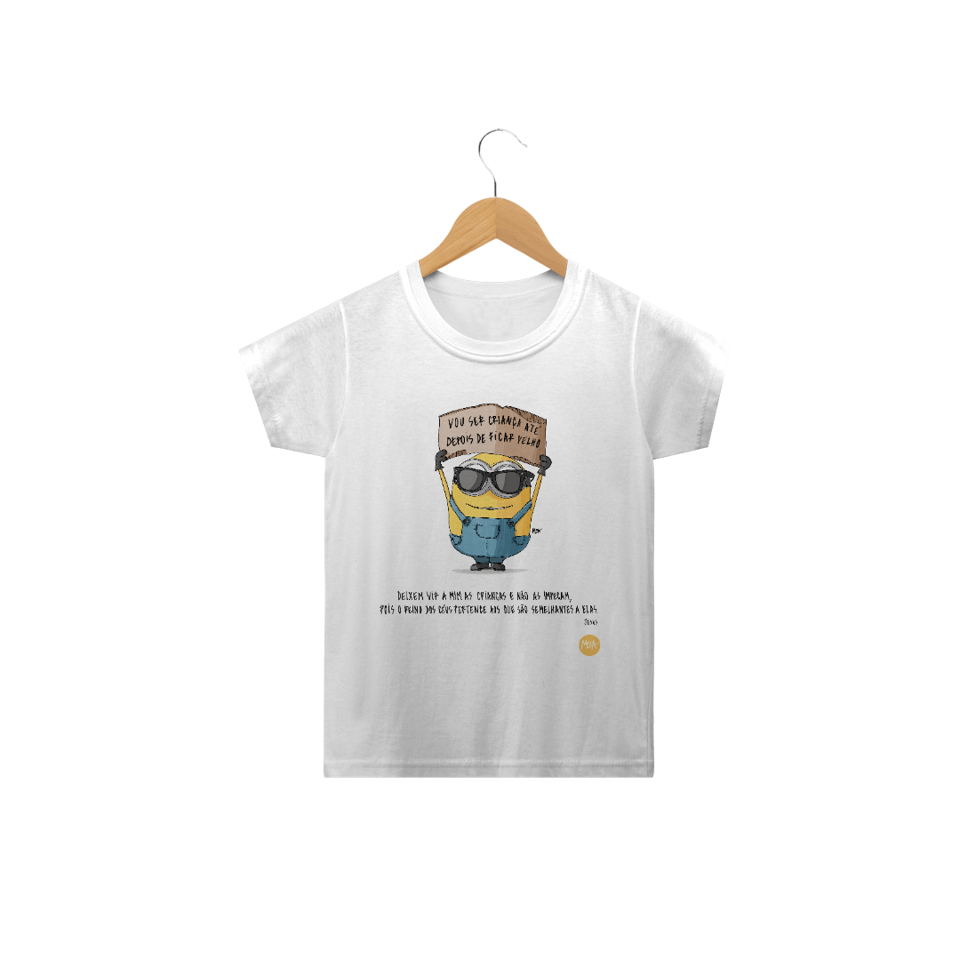 T Shirt Infantil Vou ser criança