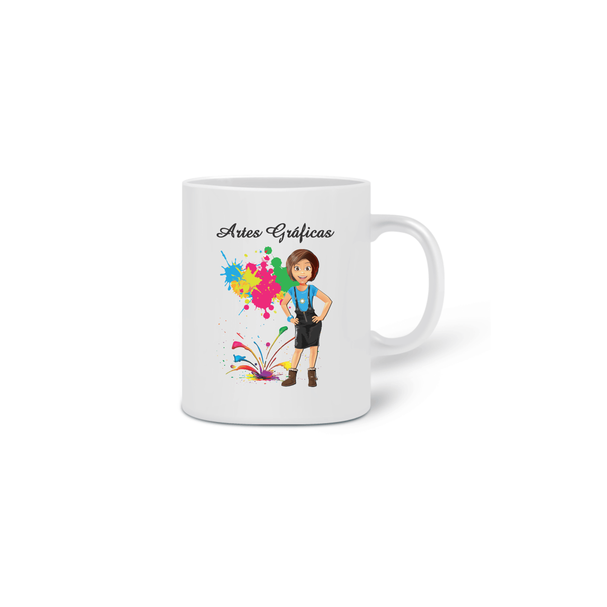 Nome do produto: Caneca Artes gráficas 