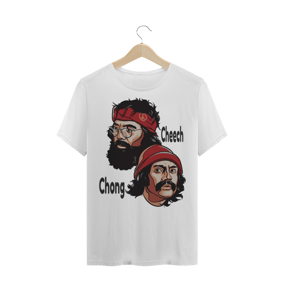 Camiseta Cheech and Chong (BRANCA E VERMELHA)