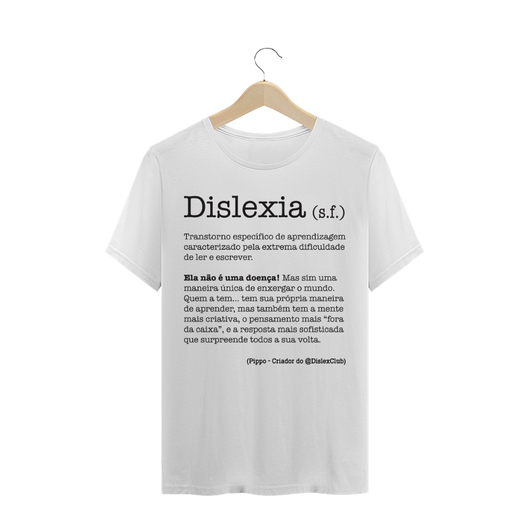 Camiseta Dislexia Poética | Masculina