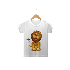 Camiseta Infantil - Leão