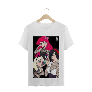 Nome do produtocamisetas as princesas tatuadas