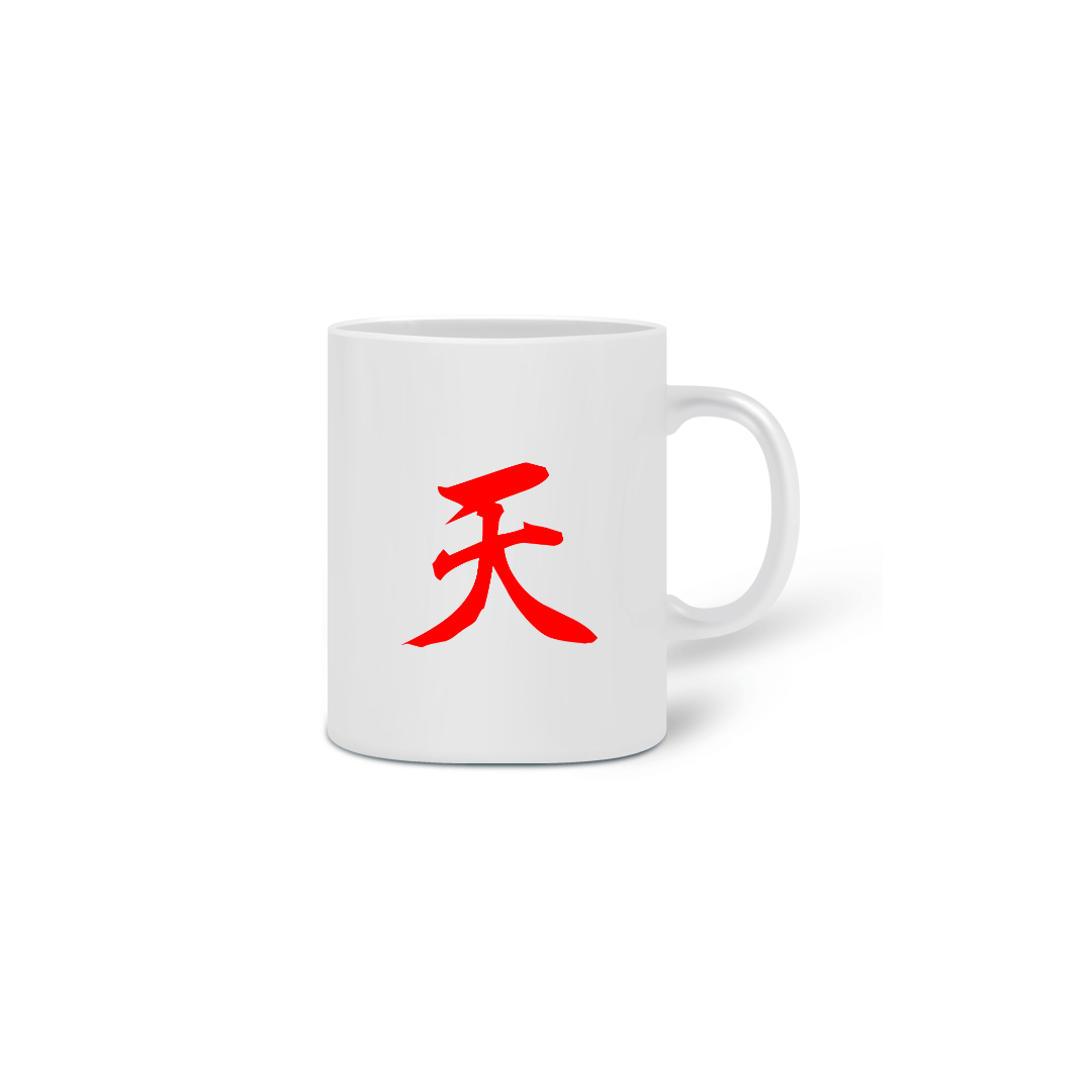 Caneca Kanji Paraíso (Ten) - Akuma SF