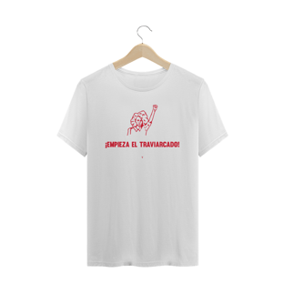Nome do produto¡empieza el traviarcado! (camiseta comum)