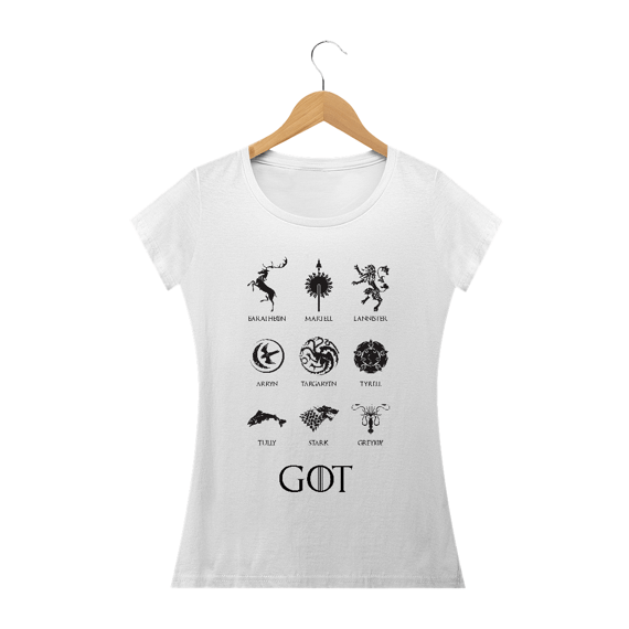 Camiseta Feminina GOT