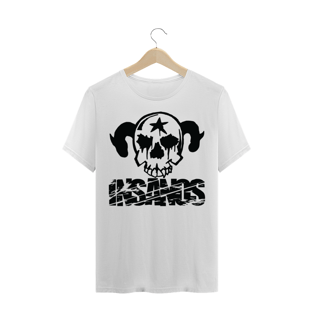 Nome do produtoCamiseta Plus Size Insanos Caveira Preta