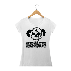 Baby Long Prime Insanos Caveira Preta