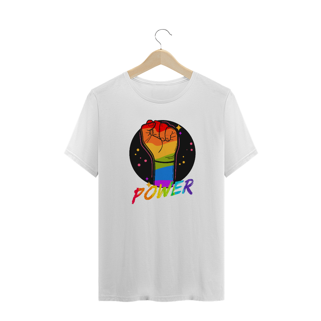 Nome do produto: Camiseta Power Plus Size