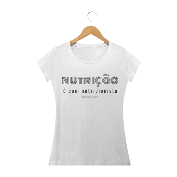 Nutrição é com nutricionista