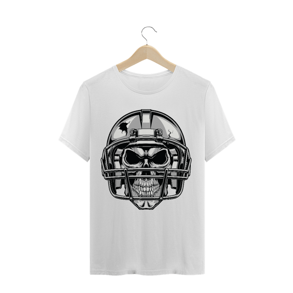 Camiseta Básica Caveira Jogador 2