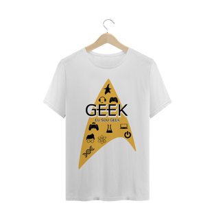 Nome do produtoCamiseta Masculina Eu sou Geek