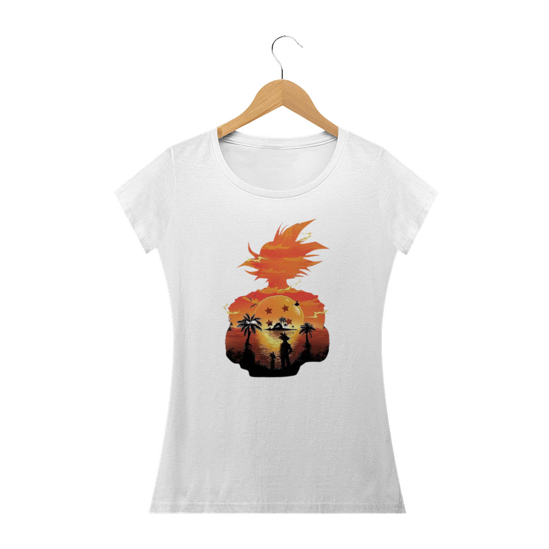 Camiseta Feminina Goku