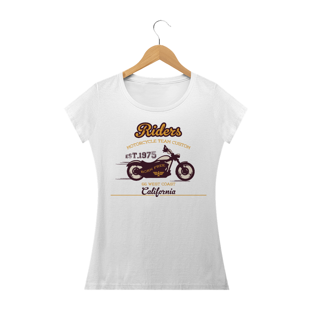 Nome do produto: Camiseta Feminina Motorcycle