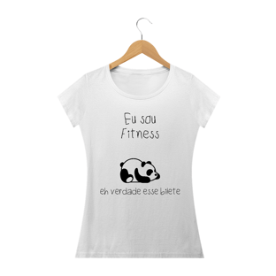 Nome do produtoEu sou Fitness (Baby Long - Branca)