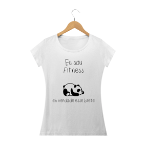 Eu sou Fitness (Baby Long - Branca)