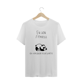 Eu sou Fitness (Tecido Prime - Branca)
