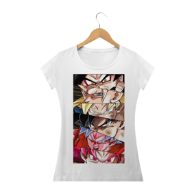 Nome do produto  Camiseta Feminina Goku