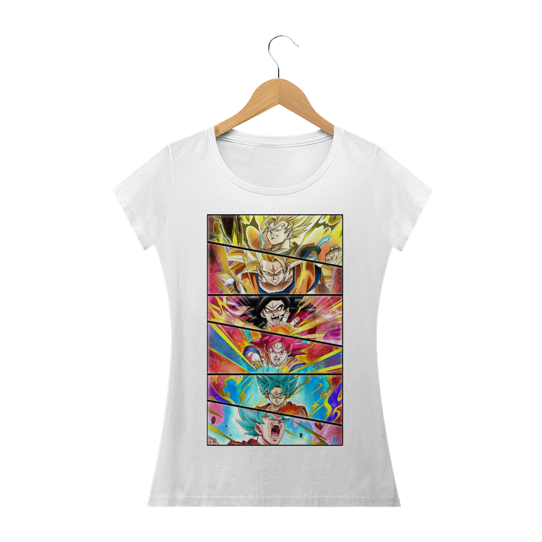 Camiseta Feminina Dragonball