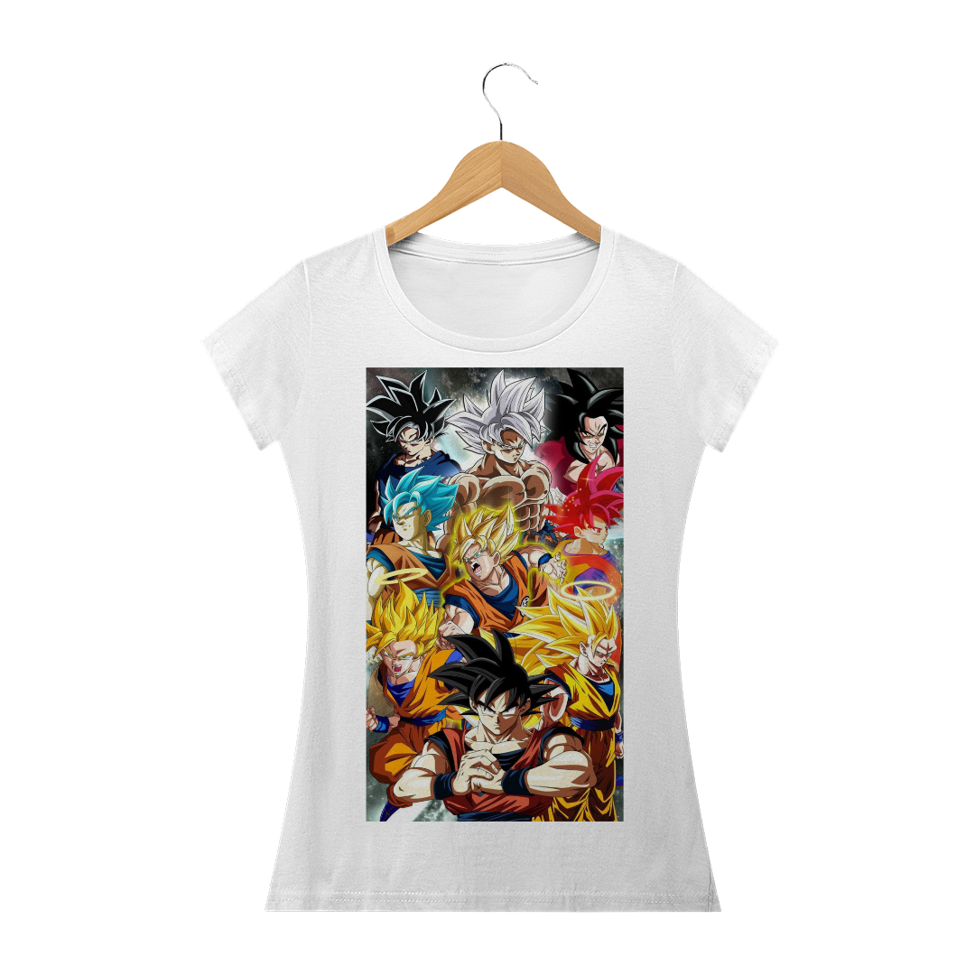 Camiseta Feminina Dragonball