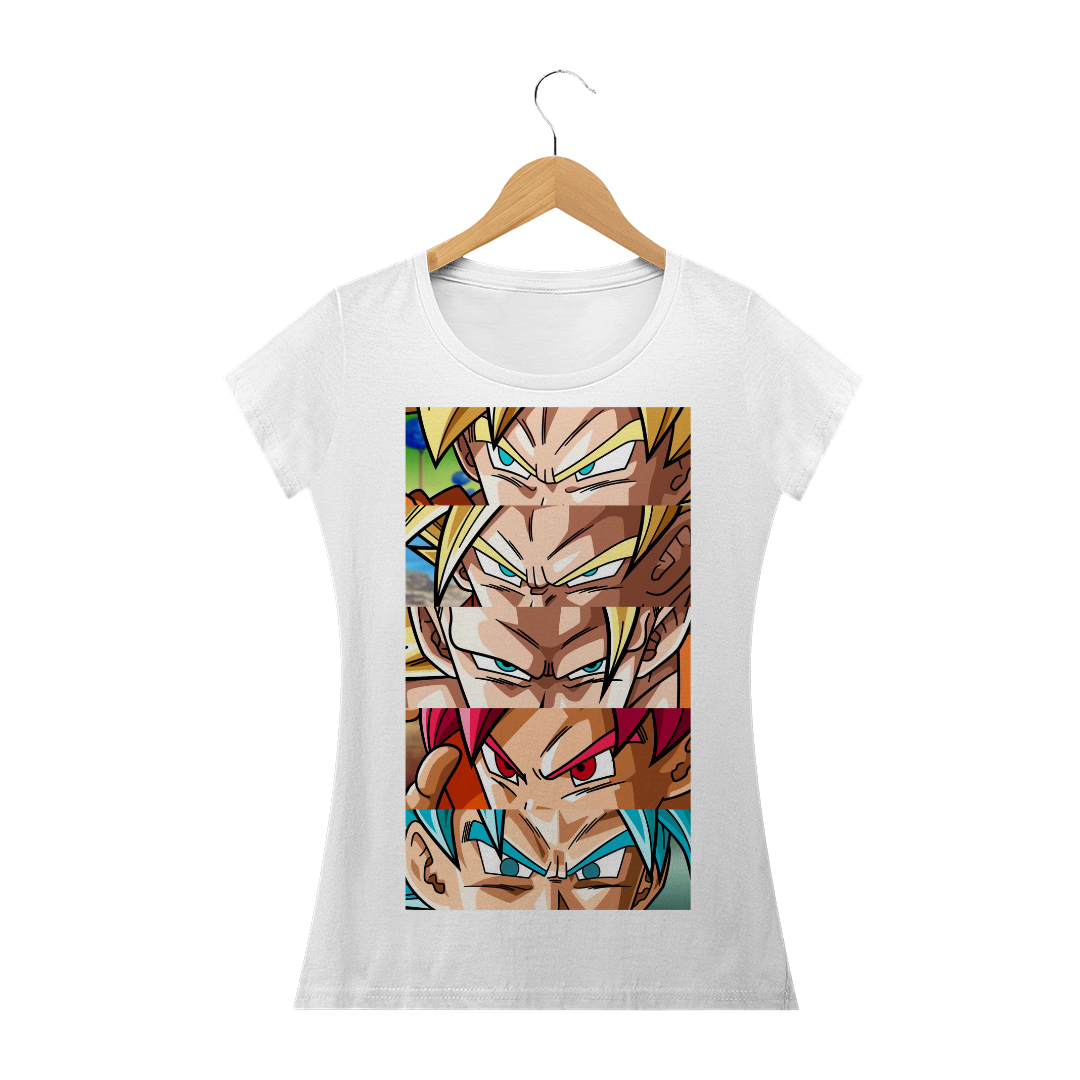 Nome do produto: Camiseta Feminina Dragonball