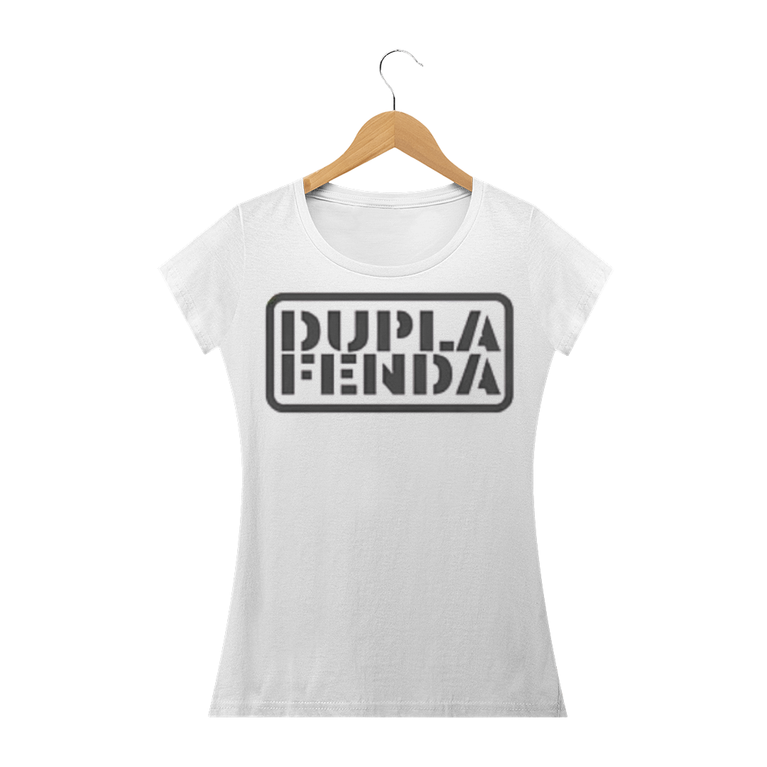 Camiseta Dupla Fenda Fem.