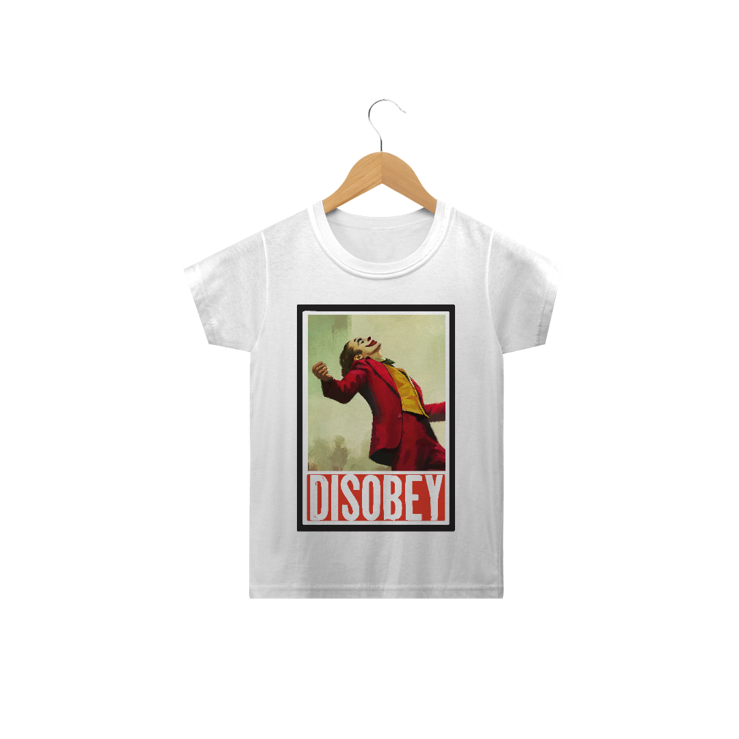 Nome do produto: Disobey - Joker (Infantil - Branca)