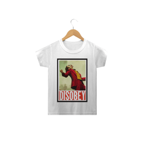Disobey - Joker (Infantil - Branca)