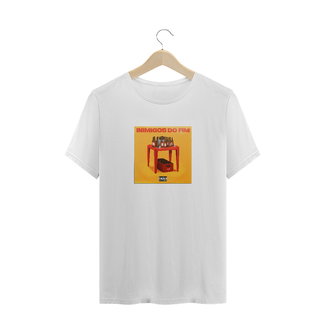 Nome do produto: Inimigos do Fim / T-Shirt Prime Masculina Branca