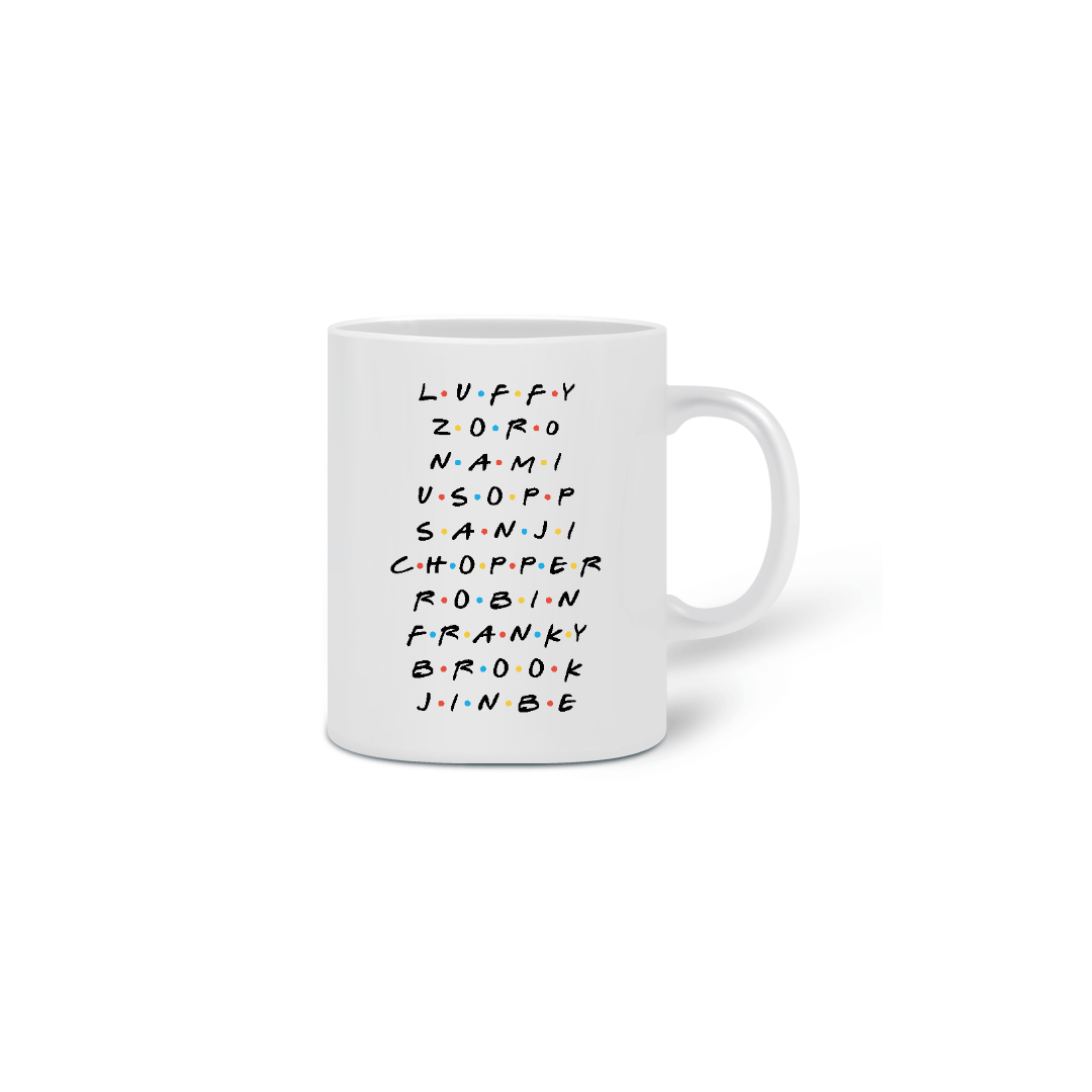 Nome do produto: Caneca - One Piece Friends