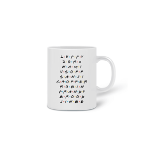 Nome do produtoCaneca - One Piece Friends