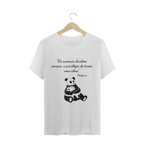 Camiseta Vegana Pitágoras frase