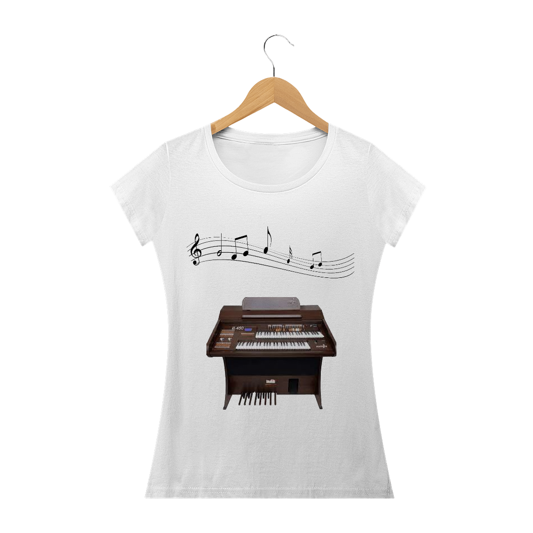 Camisa feminina organista