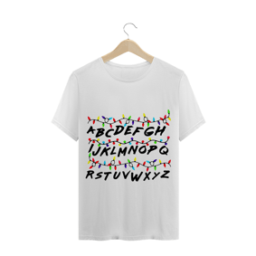 Camiseta stranger things luzes
