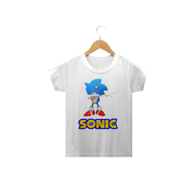 Camiseta Infantil Sonic