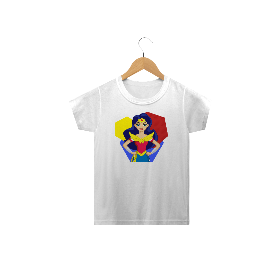 Camiseta Infantil Super Hero Girls